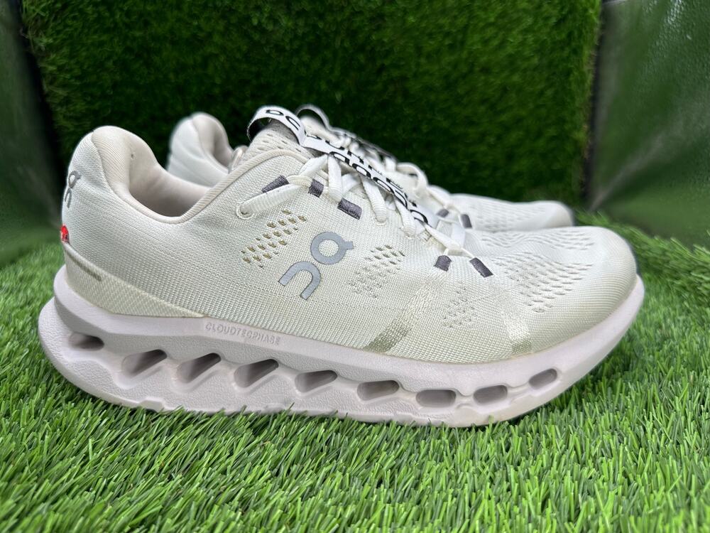 On Running Cloudsurfer 3WD10440664 Athletic Sneaker Women's 8 White Mesh Running